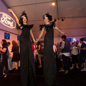Cirque Central - Our Stilt Walkers Greeting guests for the New Taste of the UWS - Performing Arts Near Me - New York, New York Cirque Central - Our Stilt Walkers Greeting guests for the New Taste of the UWS - Performing Arts Near Me - New York, New York