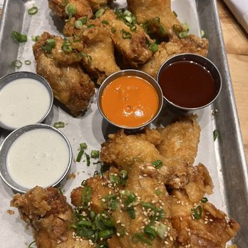 Mastiff Kitchen - La Mesa - Crispy Chicken Wings... I'll dream about them often - Burgers Near Me - La Mesa, California Mastiff Kitchen - La Mesa - Crispy Chicken Wings... I'll dream about them often - Burgers Near Me - La Mesa, California
