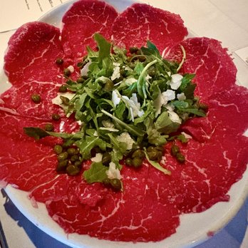 The Chef's Table at Sorrento's - Beef Carpaccio - New American Near Me - Banner Elk, North Carolina The Chef's Table at Sorrento's - Beef Carpaccio - New American Near Me - Banner Elk, North Carolina