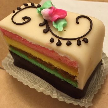 Central Continental Bakery - Rainbow marzipan slice - Bakeries Near Me - Mount Prospect, Illinois Central Continental Bakery - Rainbow marzipan slice - Bakeries Near Me - Mount Prospect, Illinois