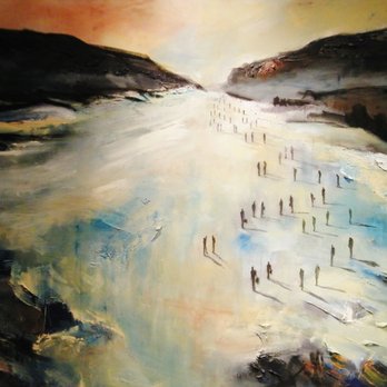 MARIA LAGO - exodus painting - Art Galleries Near Me - Beacon, New York MARIA LAGO - exodus painting - Art Galleries Near Me - Beacon, New York