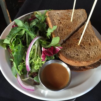Box Kitchen - Falafel Sandwich with side salad - Food Stands Near Me - San Francisco, California