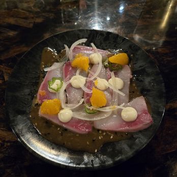 XO Restaurant - Hamachi sashimi - Asian Fusion Near Me - Honolulu, Hawaii
