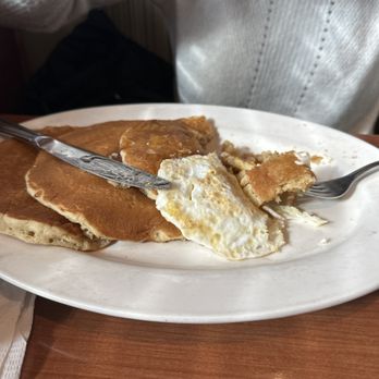 Manny's Diner - Burnt egg and overcooked pancakes with a hard shell. - Diners Near Me - Clark, New Jersey Manny's Diner - Burnt egg and overcooked pancakes with a hard shell. - Diners Near Me - Clark, New Jersey