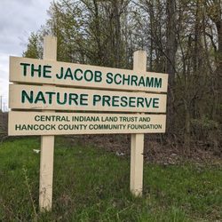 Jacob Schramm Nature Preserve - Jacob Schramm Nature Preserve signage.