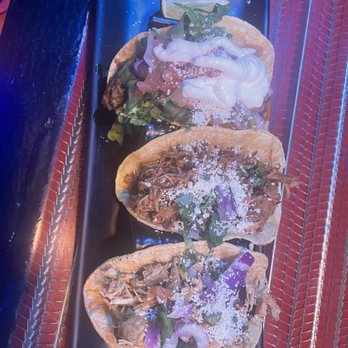 Bandoleros Tacos - Trio of Tacos - Mexican Near Me - Wilton Manors, Florida Bandoleros Tacos - Trio of Tacos - Mexican Near Me - Wilton Manors, Florida