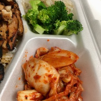 Tasty Korean BBQ - Kimchi, broccoli, and bean sprouts - Barbeque Near Me - Virginia Beach, Virginia