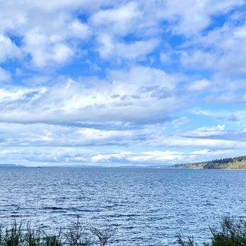 Looking north from upper level of park.
