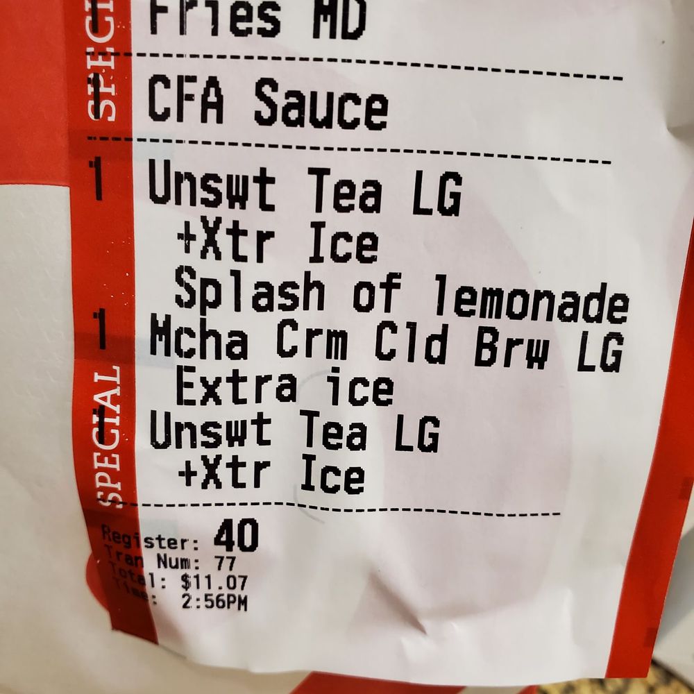 Chick-fil-A - Instructions, simple instructions. - Fast Food Near Me - Irvine, California Chick-fil-A - Instructions, simple instructions. - Fast Food Near Me - Irvine, California