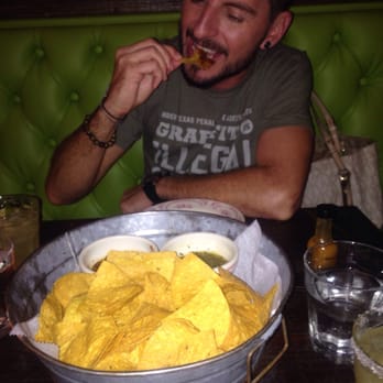 El Camino - SUPER smokey and spicy salsa for chips....yum!!! - Cocktail Bars Near Me - Delray Beach, Florida
