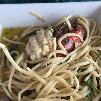 The Boathouse On Naples Bay - Lobster, Scallop, shrimp Sauté with Spaghetti - Seafood Near Me - Naples, Florida The Boathouse On Naples Bay - Lobster, Scallop, shrimp Sauté with Spaghetti - Seafood Near Me - Naples, Florida