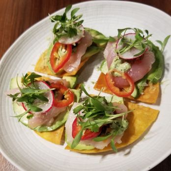 Himitsu - Hamachi tostada...yummy - Sushi Bars Near Me - La Jolla, California