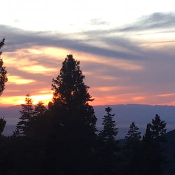 The Lodge at Cloudcroft - Sunset from the front - Hotels Near Me - Cloudcroft, New Mexico