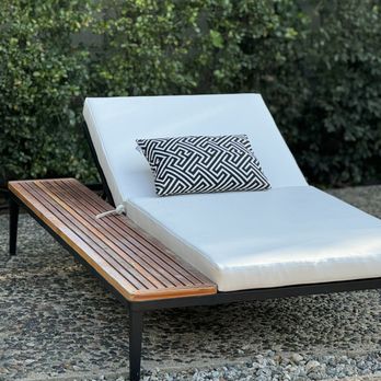 Antunez Upholstery - Poolside lounge chairs using marine vinyl - Furniture Reupholstery Near Me - Pasadena, California