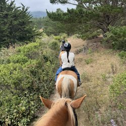 Moss Beach Ranch - Nice trail ride in the coastal hills from Moss Beach Ranch