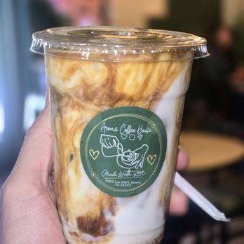 Aroma Coffee House - Dulce de leche latte - Coffee & Tea Near Me - Bristol, Virginia Aroma Coffee House - Dulce de leche latte - Coffee & Tea Near Me - Bristol, Virginia