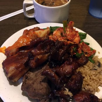 Hibachi Buffet - My plate - Chinese Near Me - Norcross, Georgia