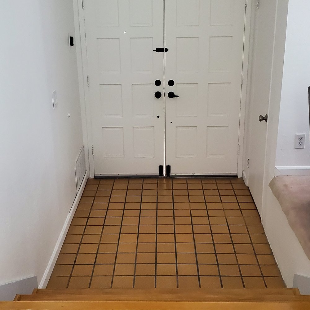 VM Flooring - Before - front entryway - Flooring Near Me - Santa Clara, California