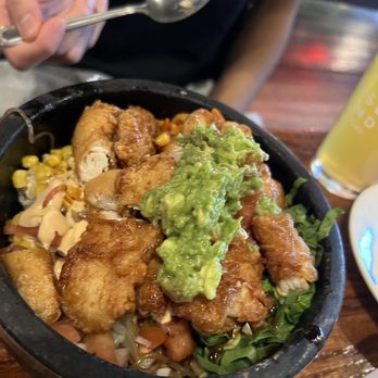 Mad For Chicken - Bowl, I can't remember which one this is but I think maybe the Crispy Chicken Bowl? My friends loved it :) - Korean Near Me - Forest Hills, New York Mad For Chicken - Bowl, I can't remember which one this is but I think maybe the Crispy Chicken Bowl? My friends loved it :) - Korean Near Me - Forest Hills, New York