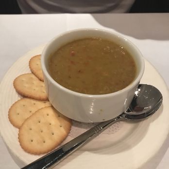 Ladera Grill - Split pea w bacon soup - American Near Me - Morgan Hill, California