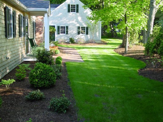 Patios & walks - At BC Landscaping, we take pride in keeping your lawn healthy, lush, and perfectly maintained. Our comprehensive lawn maintenance services include regular mowing, edging, trimming, and seasonal care to ensure your outdoor space looks its best year-round. Whether you need weekly upkeep or customized lawn care solutions, our experienced team is dedicated to delivering top-quality results with attention to detail. Trust BC Landscaping to enhance your curb appeal and keep your lawn in pristine condition. Contact us today to schedule your lawn maintenance services!