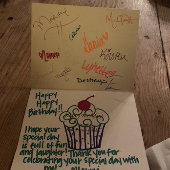 Reata Restaurant  - Happy bday Jonathon - New American Near Me - Alpine, Texas