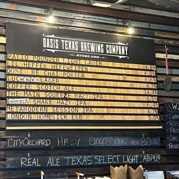 Oasis Texas Brewing - Breweries Near Me - Austin, Texas Oasis Texas Brewing - Breweries Near Me - Austin, Texas