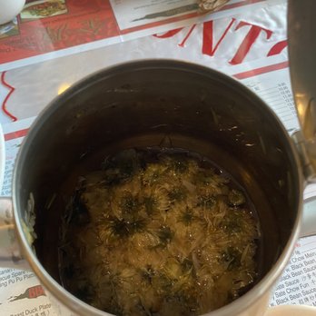 Wonton King - My empty pot of hot tea - Dim Sum Near Me - Saint Louis, Missouri