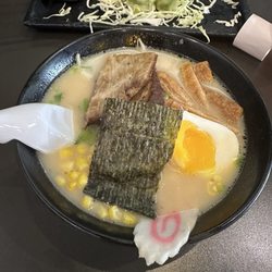 Half portion of the Tonkotsu