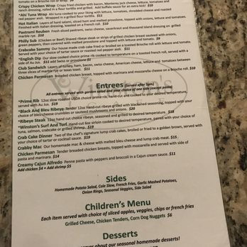 Winston's Cafe - Menu - New American Near Me - Chesapeake, Virginia Winston's Cafe - Menu - New American Near Me - Chesapeake, Virginia