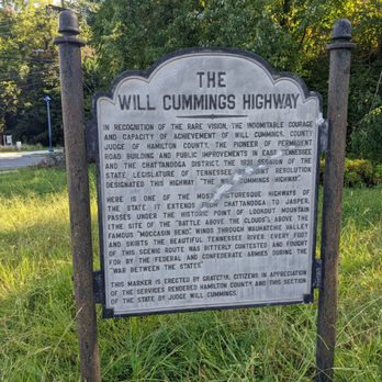The Will Cummings Highway Marker - The Will Cummings Highway Marker, Chattanooga - Landmarks & Historical Buildings Near Me - Chattanooga, Tennessee The Will Cummings Highway Marker - The Will Cummings Highway Marker, Chattanooga - Landmarks & Historical Buildings Near Me - Chattanooga, Tennessee