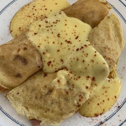 Eggs Benedict Crepes