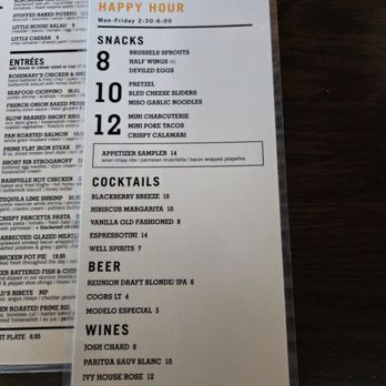 Reunion Kitchen + Drink - Happy Hour as of 9/2024 - New American Near Me - Corona, California Reunion Kitchen + Drink - Happy Hour as of 9/2024 - New American Near Me - Corona, California