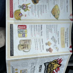 Golden Chicken - Menu