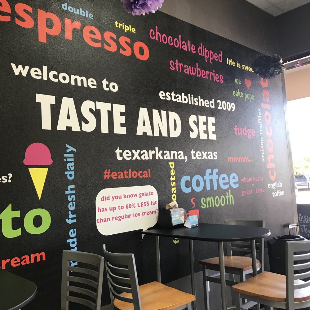 Taste and See - Gelato Near Me - Texarkana, Texas Taste and See - Gelato Near Me - Texarkana, Texas