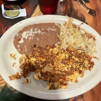 Delicias Cafe - Chorizo and eggs - Mexican Near Me - Las Cruces, New Mexico