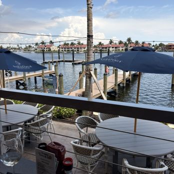 Bimini Basin Seafood & Cocktails - Our view! - Seafood Near Me - Cape Coral, Florida