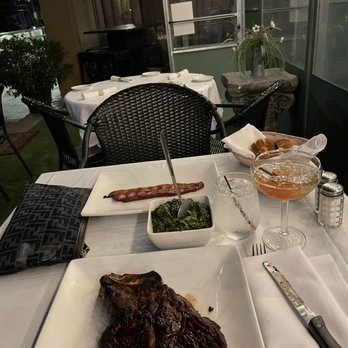 Meet The Meat - Ribeye steak, creamed spinach, bacon - Steakhouses Near Me - Astoria, New York Meet The Meat - Ribeye steak, creamed spinach, bacon - Steakhouses Near Me - Astoria, New York