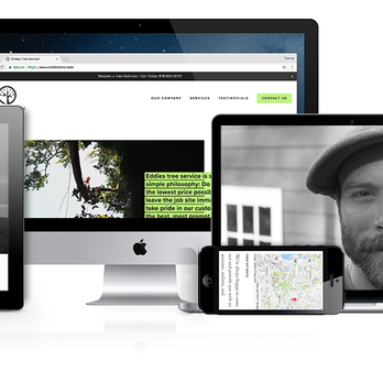 Tommy Wisdom - Complete website design Eddies Tree Service - Session Photography Near Me