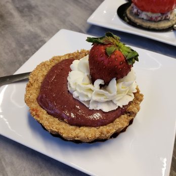 Greige Patisserie - Strawberry hibiscus tart. - Wine Bars Near Me - Milwaukee, Wisconsin