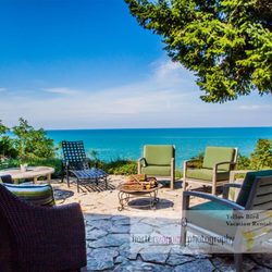 Yellow Bird Vacations - Enjoy a fire overlooking the lake at Michiana Beach House