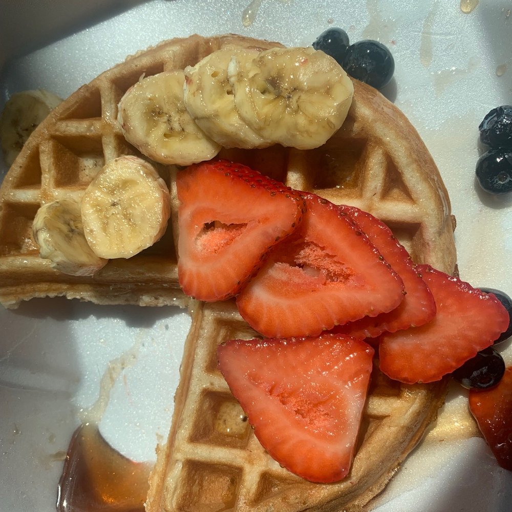 Ocean View Café - Belgian Waffle - Breakfast & Brunch Near Me - Manhattan Beach, California