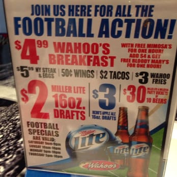Wahoo's Fish Tacos - Football specials - Mexican Near Me - Henderson, Nevada Wahoo's Fish Tacos - Football specials - Mexican Near Me - Henderson, Nevada