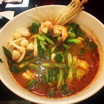 Noodle Boulevard - Spicy Tom Yum $13 - Ramen Near Me - Cary, North Carolina