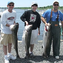 Reel Fun Sportfishing - Jeff and son with Capt. Marc