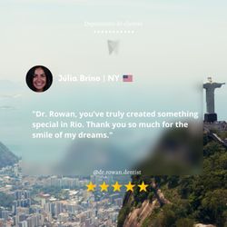 Dr. Rowan Vilar Dentista em Ipanema Rio de Janeiro - Customer Review