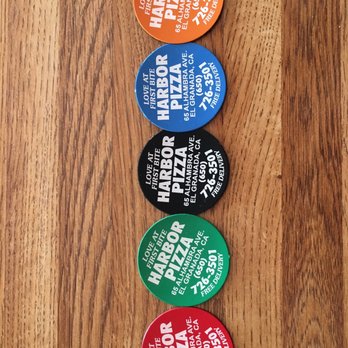 Harbor Pizza - Harbor Pizza magnets! - Pizza Near Me - El Granada, California