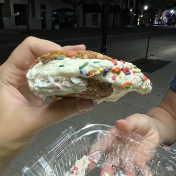 Stack creamery - Doesn't this picture make you sad? It makes me so sad. This was after one bite. - Ice Cream & Frozen Yogurt Near Me - Morristown, New Jersey