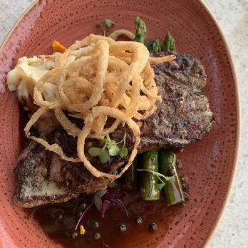 Poseidon on the Beach - Grilled Prime New York Steak entree - Seafood Near Me - Del Mar, California