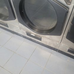 Spin Zone Laundromat - Residue uncleaned from what?